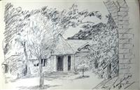 cc02980 Carter sketch book page 37.jpg; cc02980; Sketch book of Reverend Henry Carter; Album